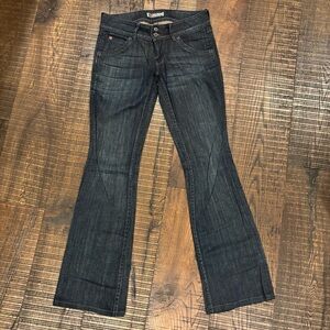 Hudson Women’s Dark Blue Boot Cut Jeans, 26